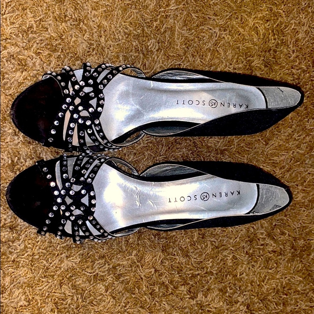 Black heels